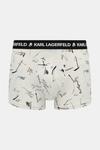 Боксеры 3 шт Karl Lagerfeld, черный - фото 5