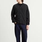 Кардиган из альпаки Дэвид Universal Works, Charcoal - фото 2