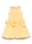 Платье с бантом Mi Mi Sol, желтый - фото