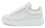 Кроссовки Alexander McQueen Oversized Glitter Sneaker 'Silver' Women's - фото