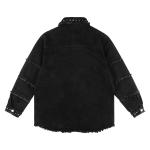 Джинсовая куртка унисекс Xinyinsu, синий - фото 6