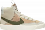 Кроссовки Nike Blazer Mid '77 SE PS 'Dance - Sanddrift Medium Olive', коричневый - фото