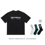 Футболка унисекс New Balance, цвет Charcoal Black - фото