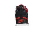 Кроссовки Nike Court Borough Mid 2 GS 'Bred', черный - фото 8