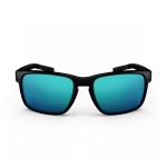 Очки солнцезащитные Quechua MH530 для походов, категория 3, черный/синий - фото 3