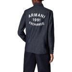 ARMANI EXCHANGE Темно-синяя женская рубашка - фото 5