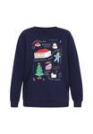 Толстовка myMo Sweatshirt, Navy/Blue - фото 5