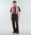 Шерстяные брюки Checked Prada, Ebano - фото 2