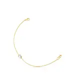 Браслет Tous XXS Bear, золото/перламутр - фото 2