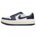 Кроссовки Nike Air Jordan 1 Elevate Low, синий/белый - фото 2