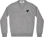 Свитер Comme des Garçons PLAY Knit Sweater 'Grey', серый - фото 2