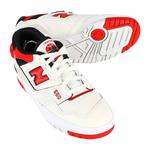 Кроссовки New Balance 550, кремовый/красный/черный - фото 4