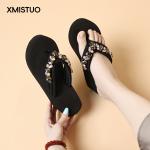 Женские шлепанцы XMISTUO, бежевый - фото 7