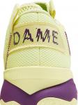 Кроссовки Adidas Dame 8, фиолетовый, светло-желтый - фото 8