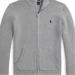 Polo Ralph Lauren Свитер FW24 серый детский - фото 6