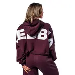 Худи Nebbia Oversize own your power 433, фиолетовый - фото 2