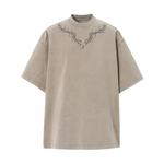 JHYQ Мужская футболка, черный - фото