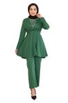 Брючный костюм MODAMIHRAM, зеленый - фото 2