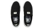Кроссовки Puma Women's Suede Mayu Slip-On Canvas 'Black White' - фото 4