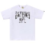 Футболка BAPE Camo NYC Logo Tee, White - фото