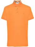 Рубашка поло с вышивкой Pegaso Etro, оранжевый - фото