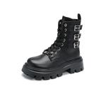 Nrillo Женские черные ботинки Crew Martin - фото