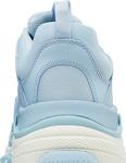 Кроссовки Balenciaga Triple S Sneaker Allover Logo - Light Blue, синий - фото 7