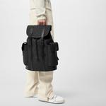 Рюкзак Louis Vuitton Christopher MM, черный - фото 7