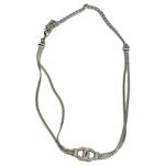 CHANEL 24b ожерелье унисекс silver - фото 7