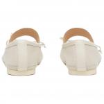 Балетки с бантом MM6 Maison Margiela, белый - фото 5
