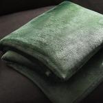 Одеяло Zara Home Plain Fleece, зеленый - фото 7