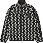 Куртка Pleasures Drifter Fuzzy Jacket 'Black', черный - фото