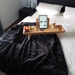 Одеяло Zollner 00000025, 150x1x200 см, черный - фото 3