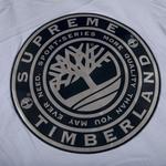 Куртка Supreme x Timberland Reversible Ripstop Jacket 'Dusty Blue', синий - фото 6