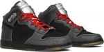 Лимитированные кроссовки Nike Dunk High SB Premium 'MF Doom', черный - фото 9