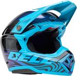 Шлем BELL Moto-10 Spherical MIPS, Gloss Cortex Blue - фото