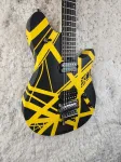 EVH Wolfgang Special Черно-желтый сатин с чехлом - фото 2