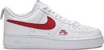 Кроссовки Nike Air Force 1 Low Utility 'White Red', белый - фото 2