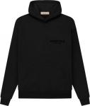 Худи Fear of God Essentials Pullover Hoodie 'Stretch Limo' SS22, черный - фото