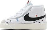 Кроссовки Nike Blazer Mid '77 TD 'Paint Splatter', белый - фото 4