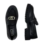 Кожаные лоферы Liu Jo, черный - фото 3