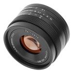 Объектив 7Artisans 50mm f/1.8, Sony E Mount, черный - фото 2