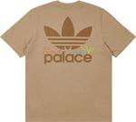 Футболка Palace x adidas Nature Tee 'Blanch Cargo', загар - фото 3
