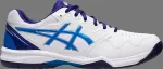 Кроссовки gel dedicate 7 'white electric blue' Asics, белый - фото
