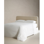 Простыня Zara Home Cotton Percale 300 Thread Count, светло-бежевый - фото 3