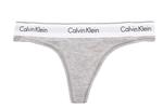 Трусы женские Calvin Klein Underwear стринги, серый - фото
