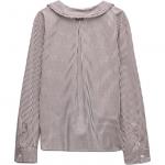 Футболка Trf Женская Коричнево-белая ZARA - фото 3