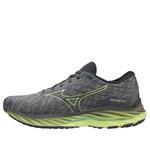 Кроссовки wave rider 26 'grey volt green' Mizuno, серый - фото
