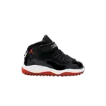 Кроссовки Air Jordan Jordan 11 Retro Toddler 'Bred' 2012, черный - фото