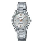 Часы CASIO Quartz Waterproof Silver Analog, цвет silver - фото